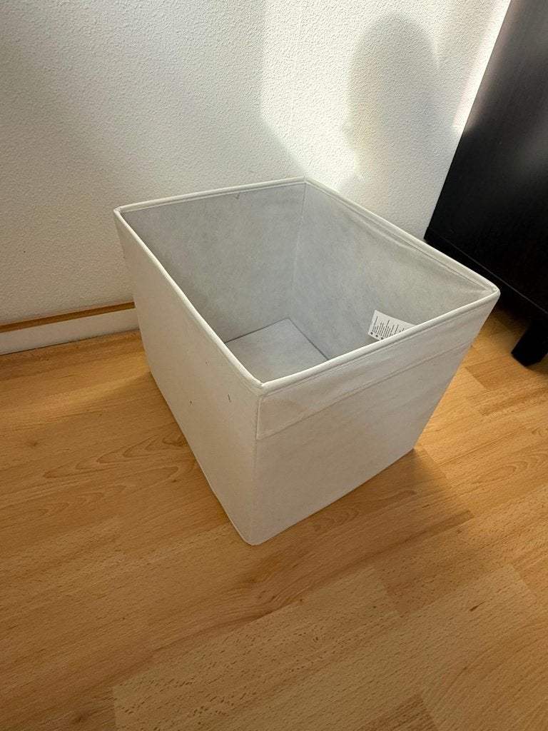 Ikea DRÖNA Bak, wit, 33x38x33 cm, 12 stuks, Ophalen, Gebruikt, Opvouwbaar, Minder dan 50 cm