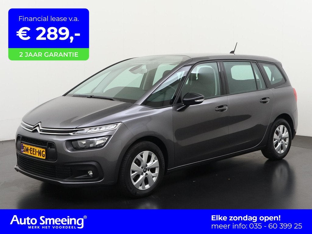 Citroen C4 Grand SpaceTourer 1.2 PureTech Business Automaat, Auto's, Citroën, 12 maanden, Stof, Gebruikt, 1199 cc