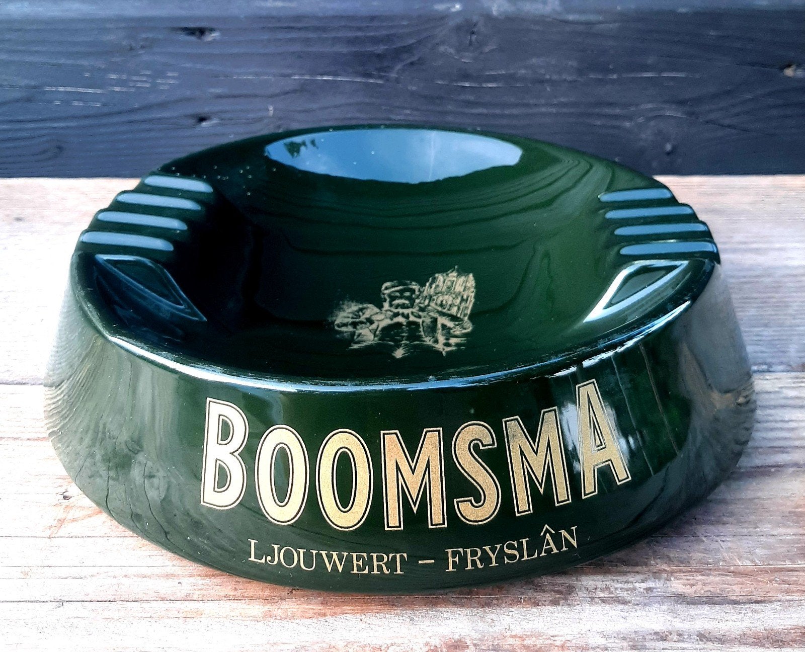 Boomsma - Vintage Café Asbak - (Berenburg / Beerenburg), Ophalen of Verzenden, Zo goed als nieuw, Asbak