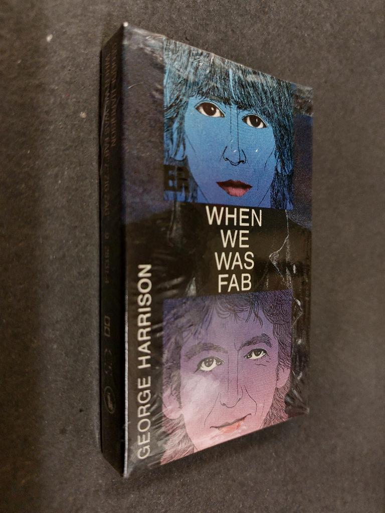 George Harrison CASSETTE SINGLE When we was Fab USA Beatles, Verzenden, 1 bandje, Origineel, Pop