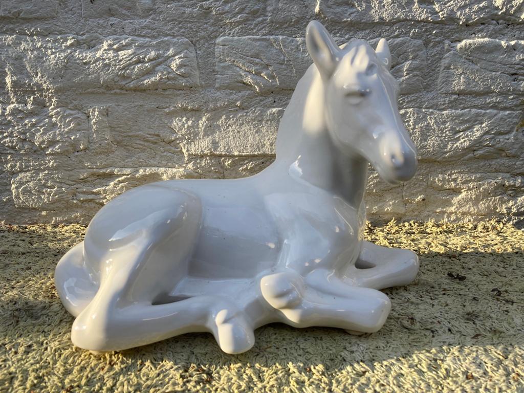 Keramiek paard beeld van Michael Andersen & Son, Antiek en Kunst, Ophalen of Verzenden