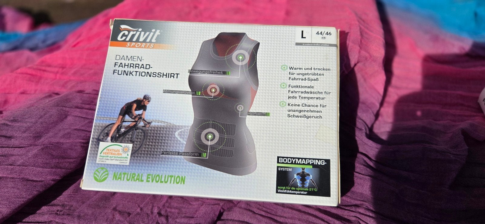 Nieuw Crivit fietshemd dames maat L 44/46, Nieuw, Ophalen of Verzenden, L, Dames