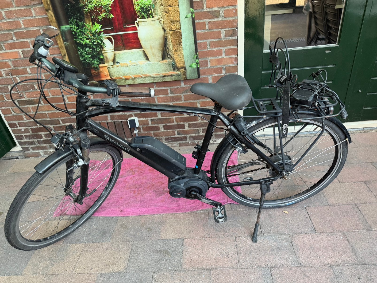 Riese muller bosch Elektriche fiets opknapper of onderdelen, Ophalen, Gebruikt, Overige merken, Versnellingen