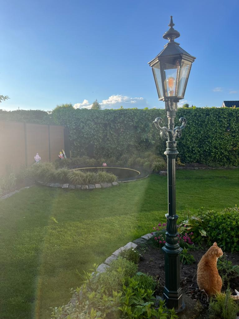Klassieke buitenlamp / lantaarnpaal voor tuin, Ophalen, Minder dan 50 watt, Staande lamp, Led