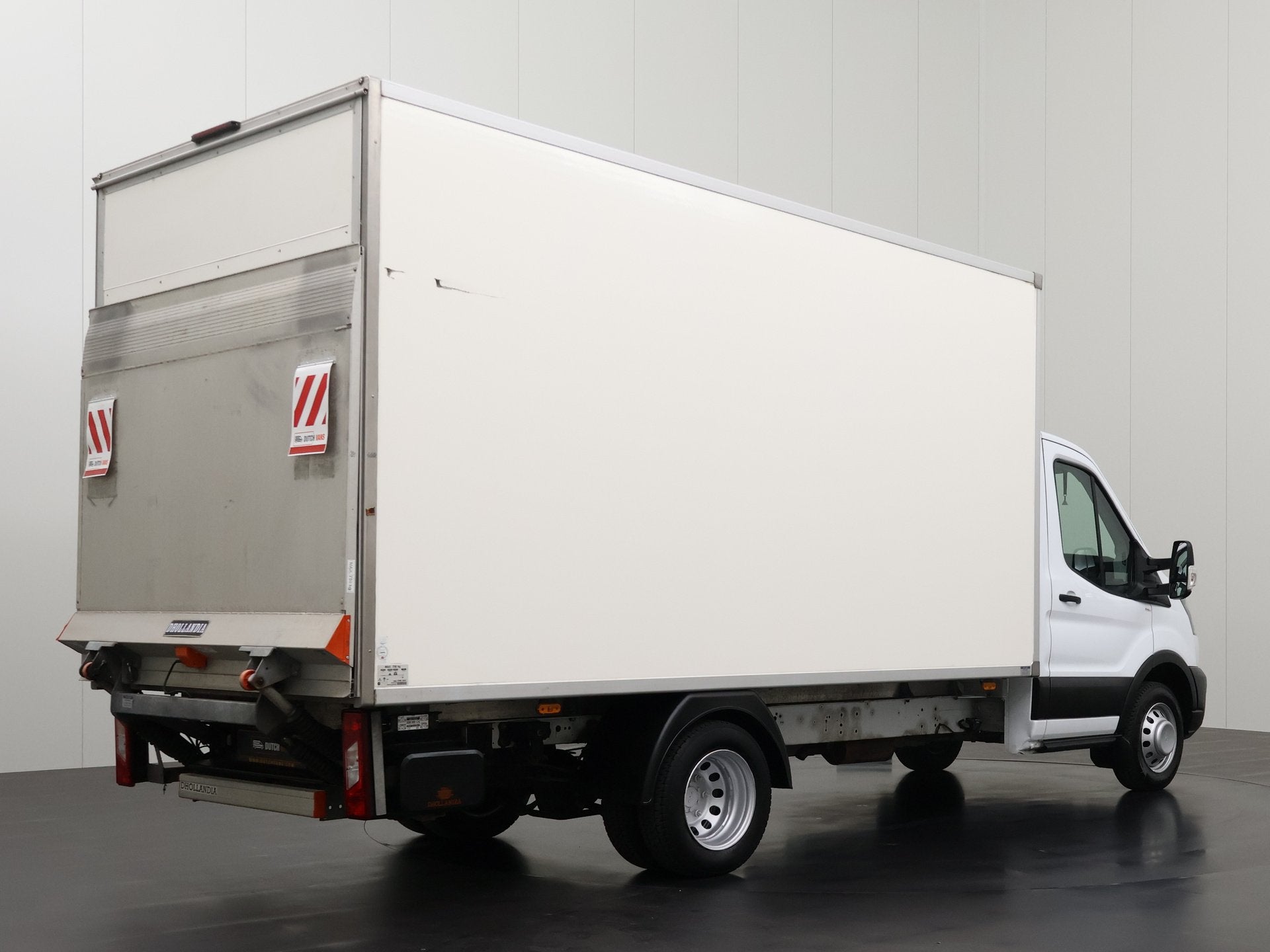 Ford Transit Bakwagen+Laadklep | Dubbellucht | Airco | Cruis, Stof, Gebruikt, Wit, Multifunctioneel stuurwiel
