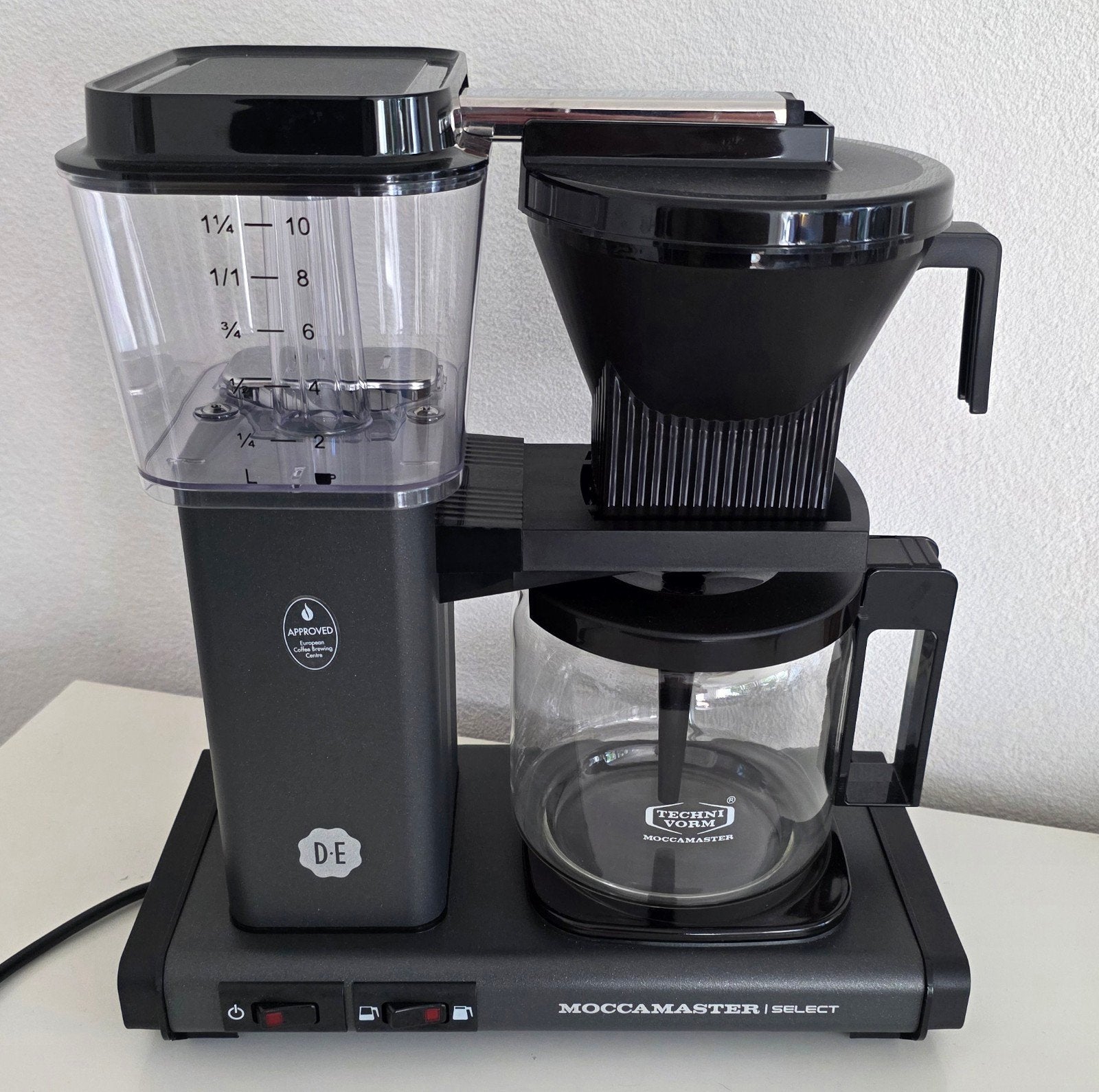 ☕️Douwe egberts Moccamaster koffiezetapparaat☕️ ️, Gemalen koffie, Ophalen of Verzenden, 4 tot 10 kopjes, Koffiemachine