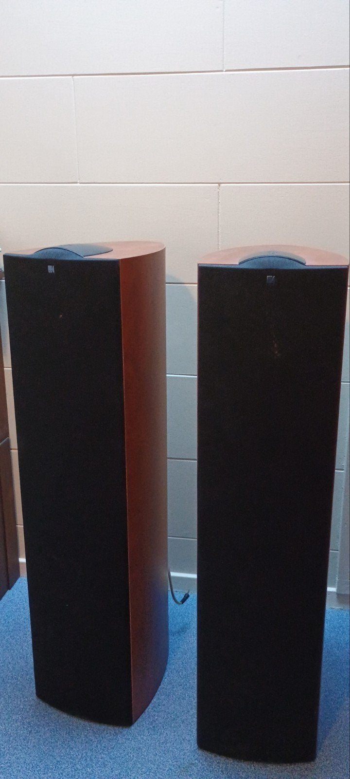 KEF iQ7 Q Series Vloerstaande Luidsprekers, Ophalen, Vloerstaande luidspreker, Gebruikt, 60 tot 120 watt