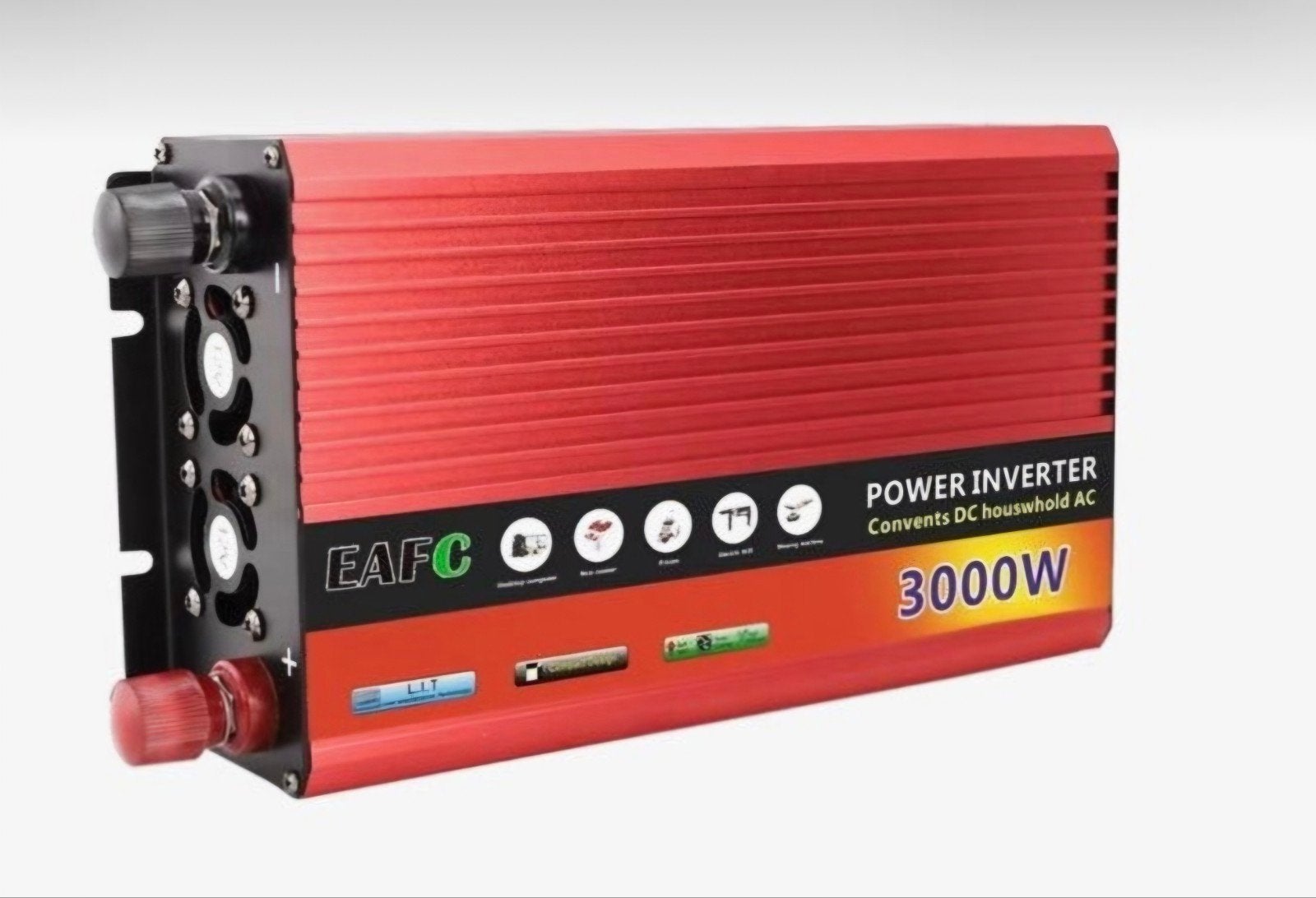 Nieuwe EAFC 3000W Power Inverter incl. aansluitkabels, Ophalen of Verzenden