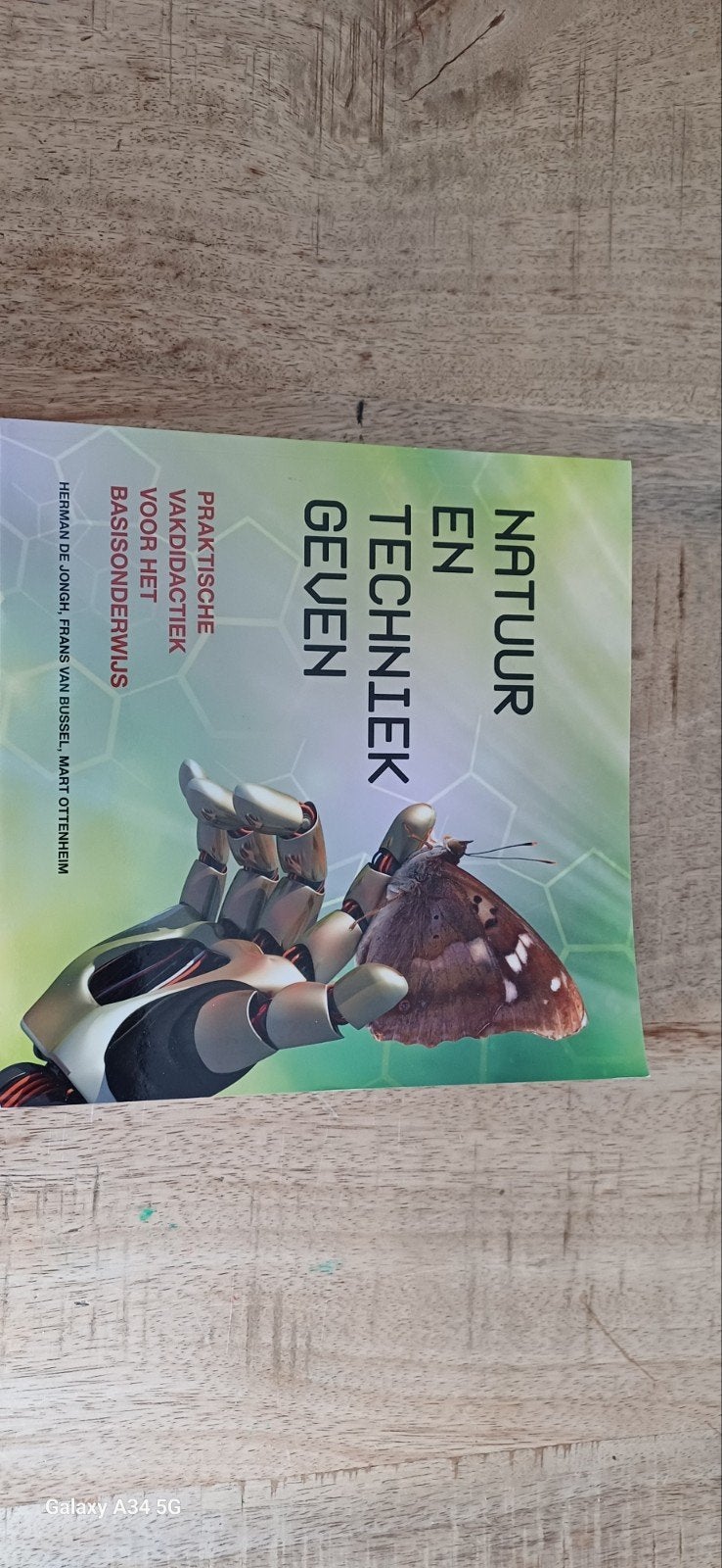 Natuur en Techniek Geven: Praktische Vakdidactiek, Ophalen of Verzenden, Zo goed als nieuw, Overige onderwerpen, Herman de Jongh, Frans van Bussel, Mart Ottenheym