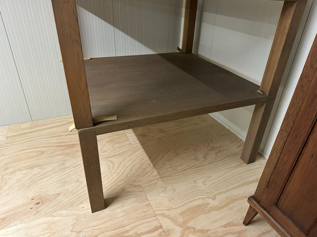 2 Eiken Buro's - 160x150x75 cm - Per stuk €375, Ophalen, Gebruikt, Hout, Overige typen