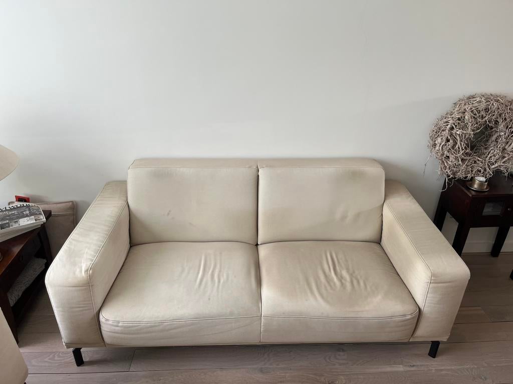 2 en 2 1/2 zits bankstel, Huis en Inrichting, Banken | Bankstellen, Ophalen, Gebruikt, 75 tot 100 cm, 200 tot 250 cm
