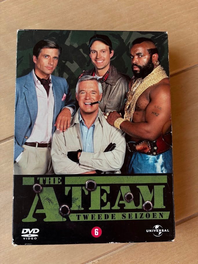 The A-team (tweede seizoen) 6 pack, Gebruikt, Ophalen of Verzenden, Seizoen 2, Actie en Avontuur