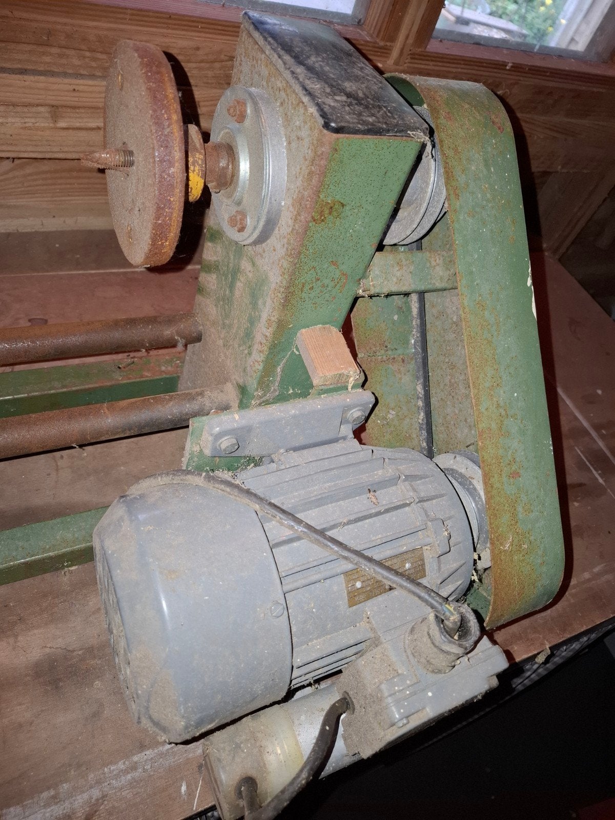 Robuuste Houtdraaibank - Ideaal voor de hobbyist, Doe-het-zelf en Verbouw, Ophalen, Gebruikt, Houtdraaibank, 1000 mm of meer
