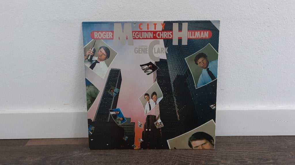 Roger McGuinn & Chris Hillman Featuring Gene Clark – City, LP, Gebruikt, Ophalen of Verzenden, 12 inch