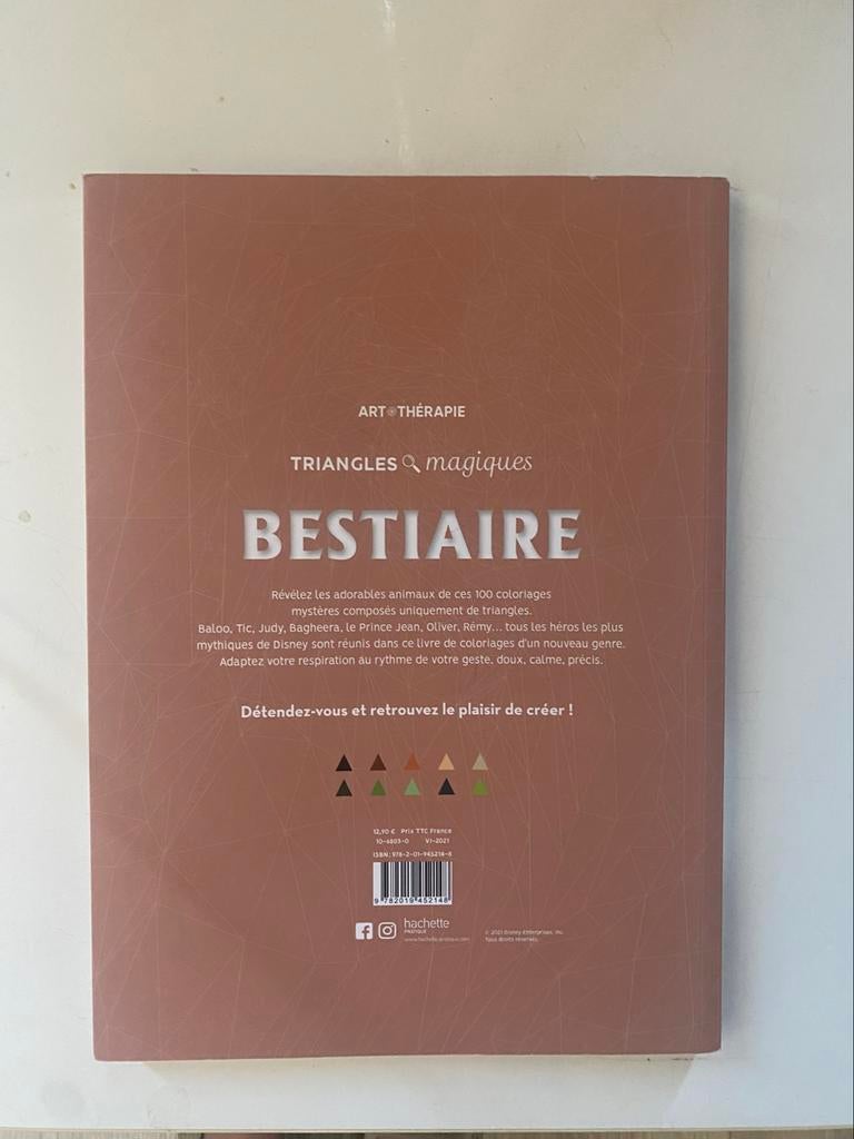 Disney Kleurboek op nummers: Bestiaire (LEEG), Ophalen of Verzenden, Nieuw, Tekenen en Schilderen