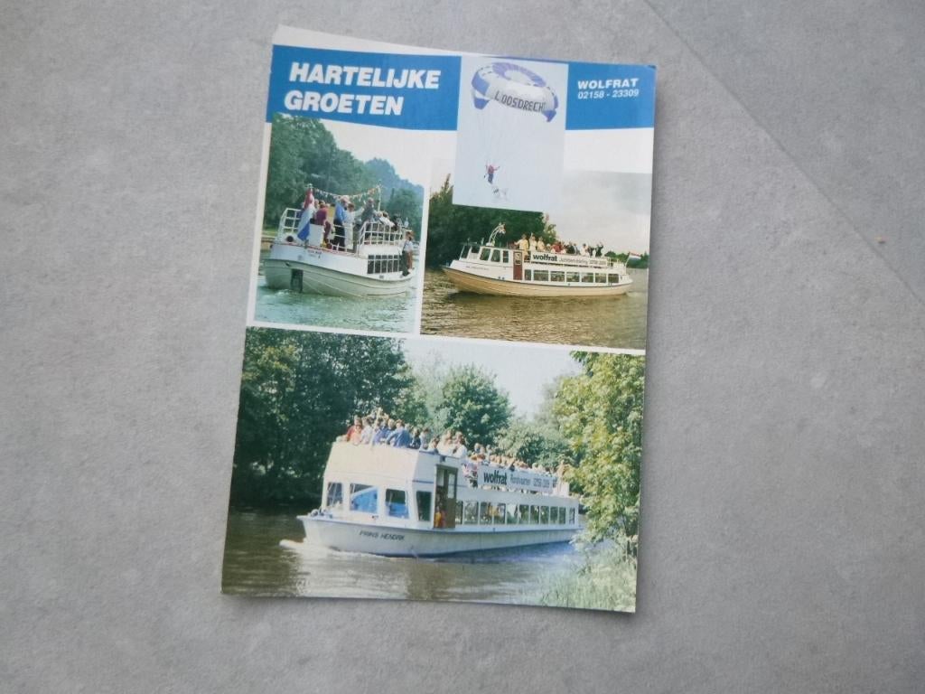 Loosdrecht, Wolfrat, Verzenden, 1980 tot heden, Ongelopen, Noord-Holland