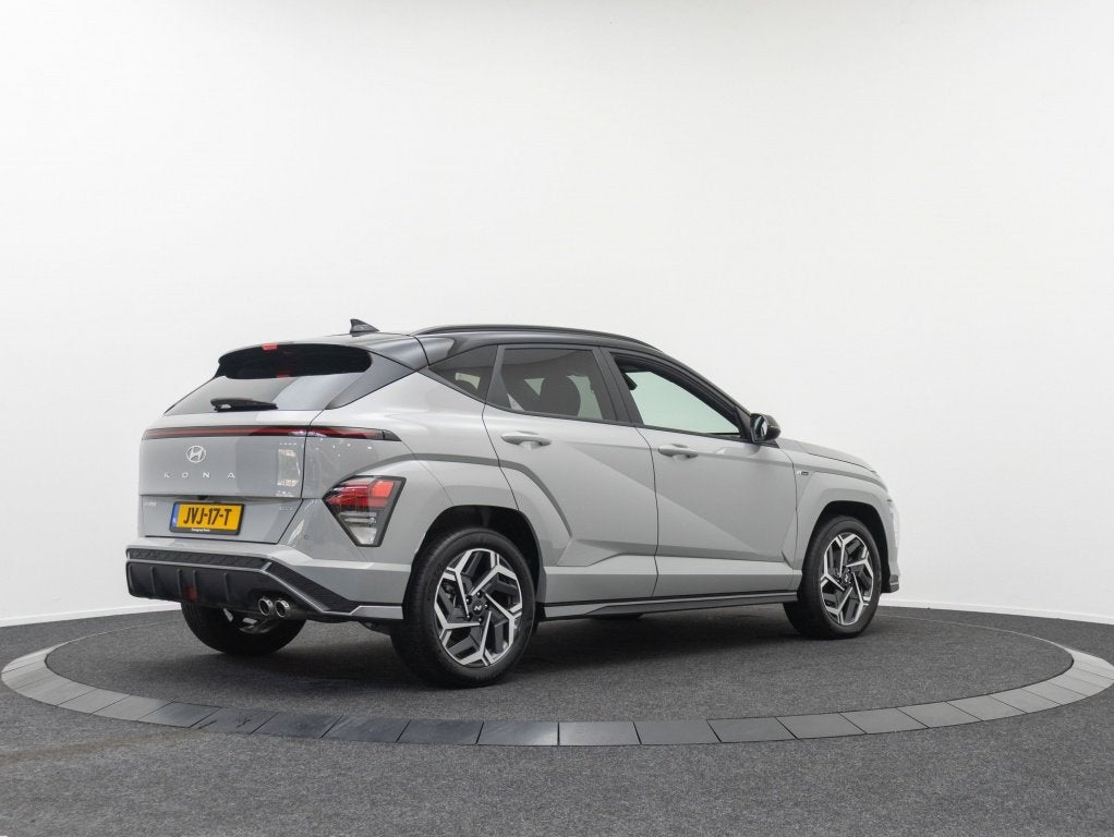 Hyundai KONA 1.6 GDI HEV N Line Edition | Navigatie | Privat, Auto's, Stof, Gebruikt, 129 pk, Automatische klimaatregeling