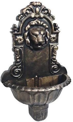 Muurfontein fontein wandfontein leeuwenkop GRATIS BEZORGD!, Kunststof, Fontein, Verzenden, Nieuw