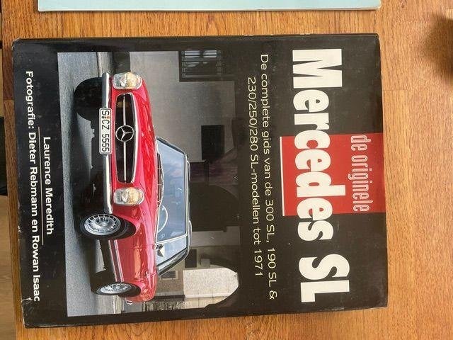 mb sl boek, Verzenden, Mercedes, Zo goed als nieuw, Mercedes-Benz