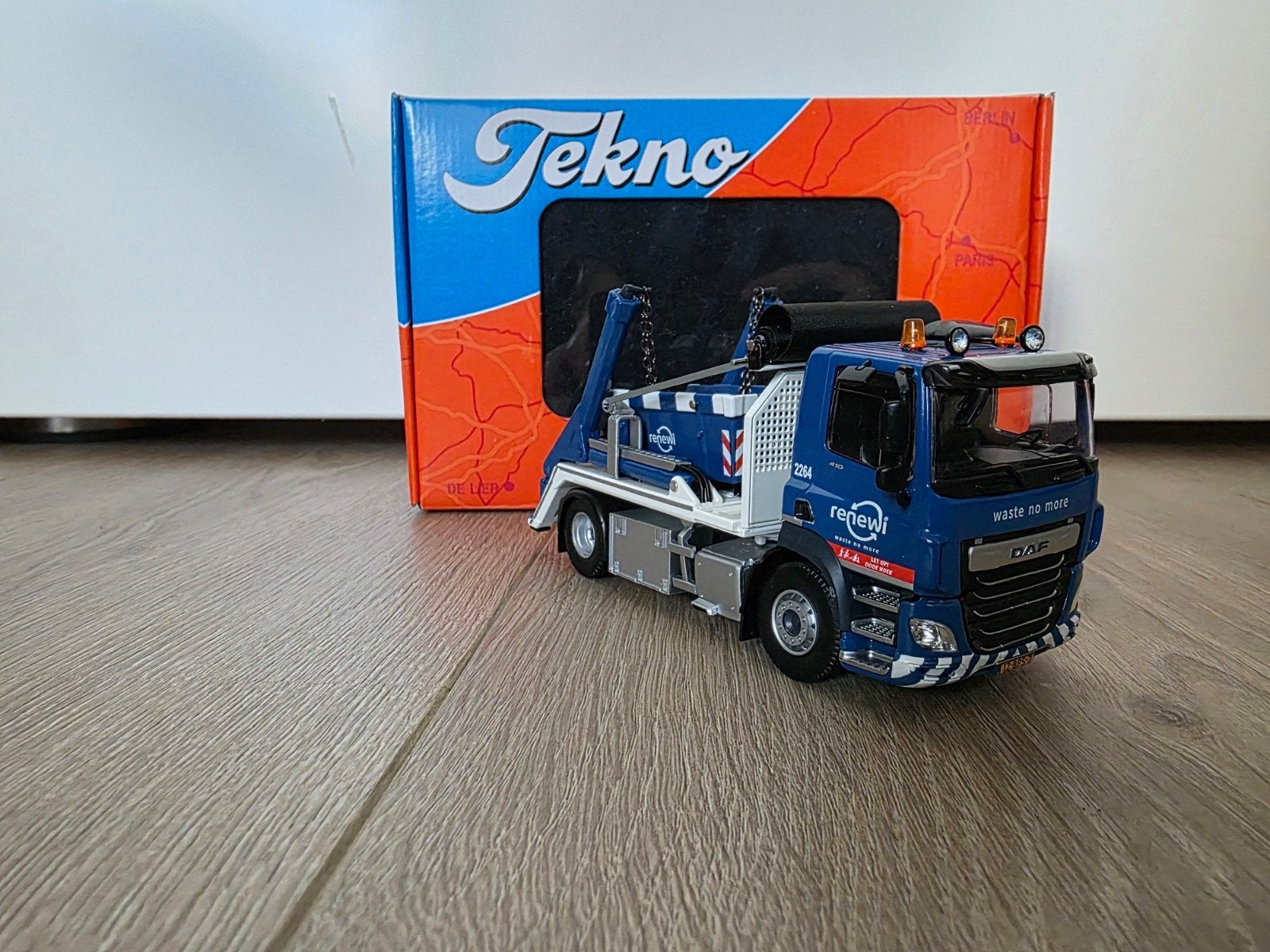 Tekno DAF Renewi model vrachtwagen, Overige merken, 1:50 of kleiner, Ophalen of Verzenden, Zo goed als nieuw