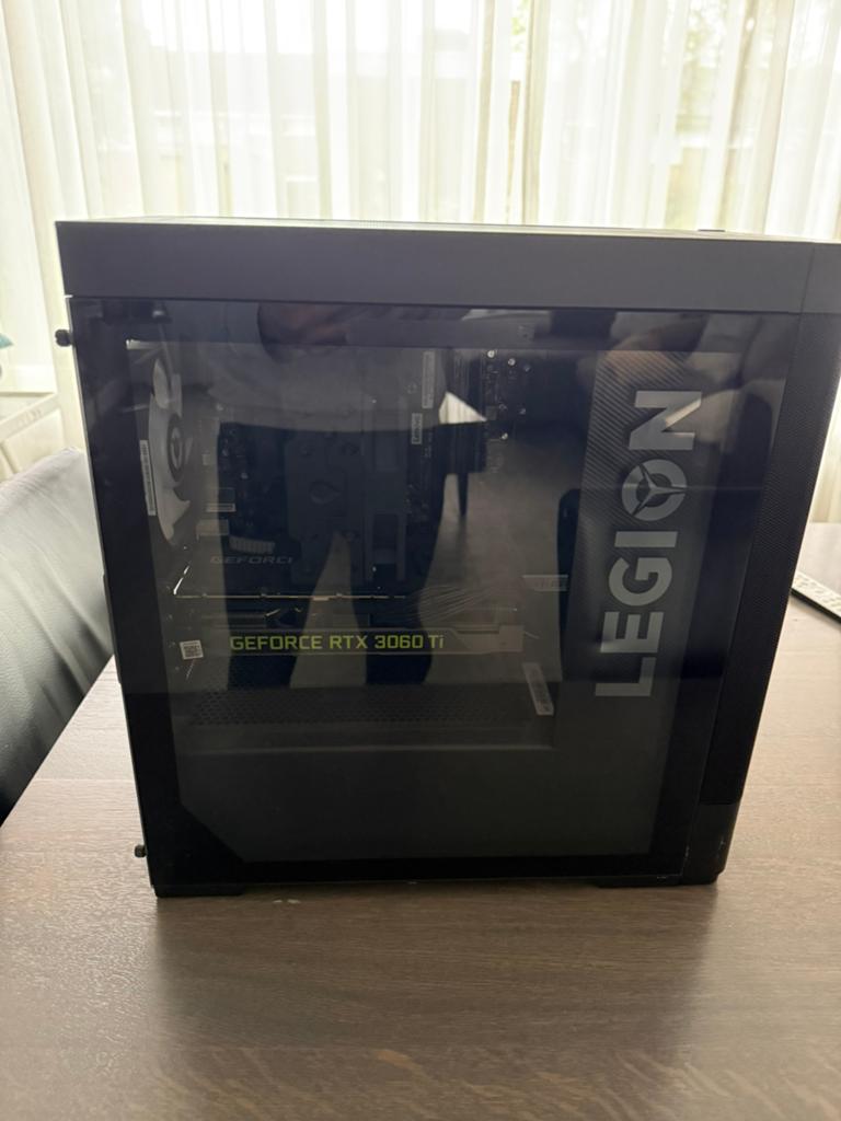 Lenovo Legion T5 26AMR5 Gaming PC – Ryzen 7 / RTX 3060 Ti, Ophalen, Zo goed als nieuw, Gaming