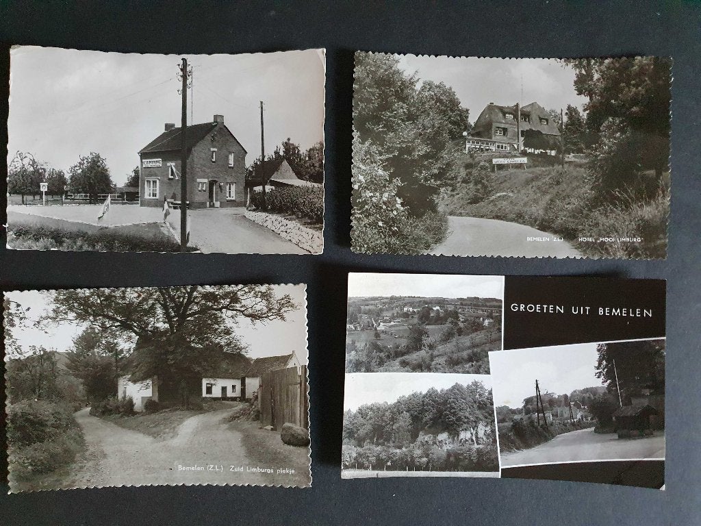 ansicht collectie BEMELEN (lb) (6x), Verzamelen, Ophalen of Verzenden, Voor 1920, Noord-Brabant