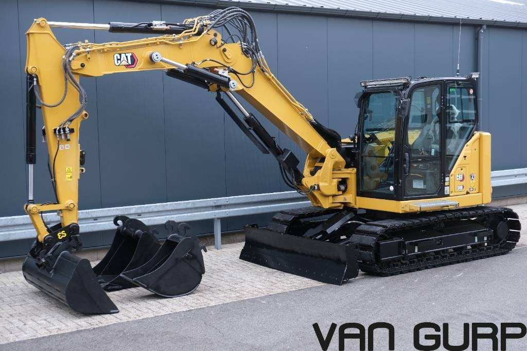 Cat 308 CR | 2022 | 1400h | A/C | verstelgiek (bj 2022), Graafmachine