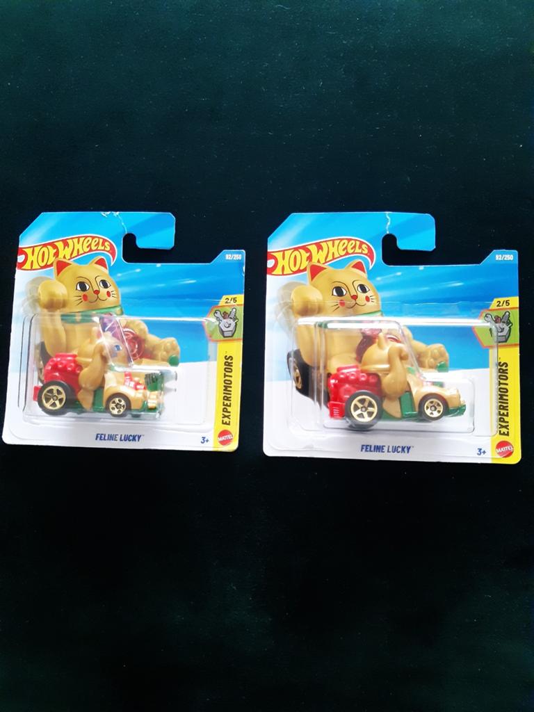 Hotwheels Feline Lucky. ., Ophalen of Verzenden, Zo goed als nieuw, Auto