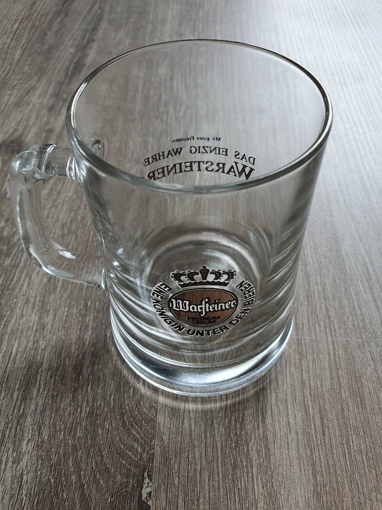 Originele Warsteiner bierpull (0,3L) [Nieuw], Ophalen of Verzenden, Nieuw, Pul(len), Overige merken