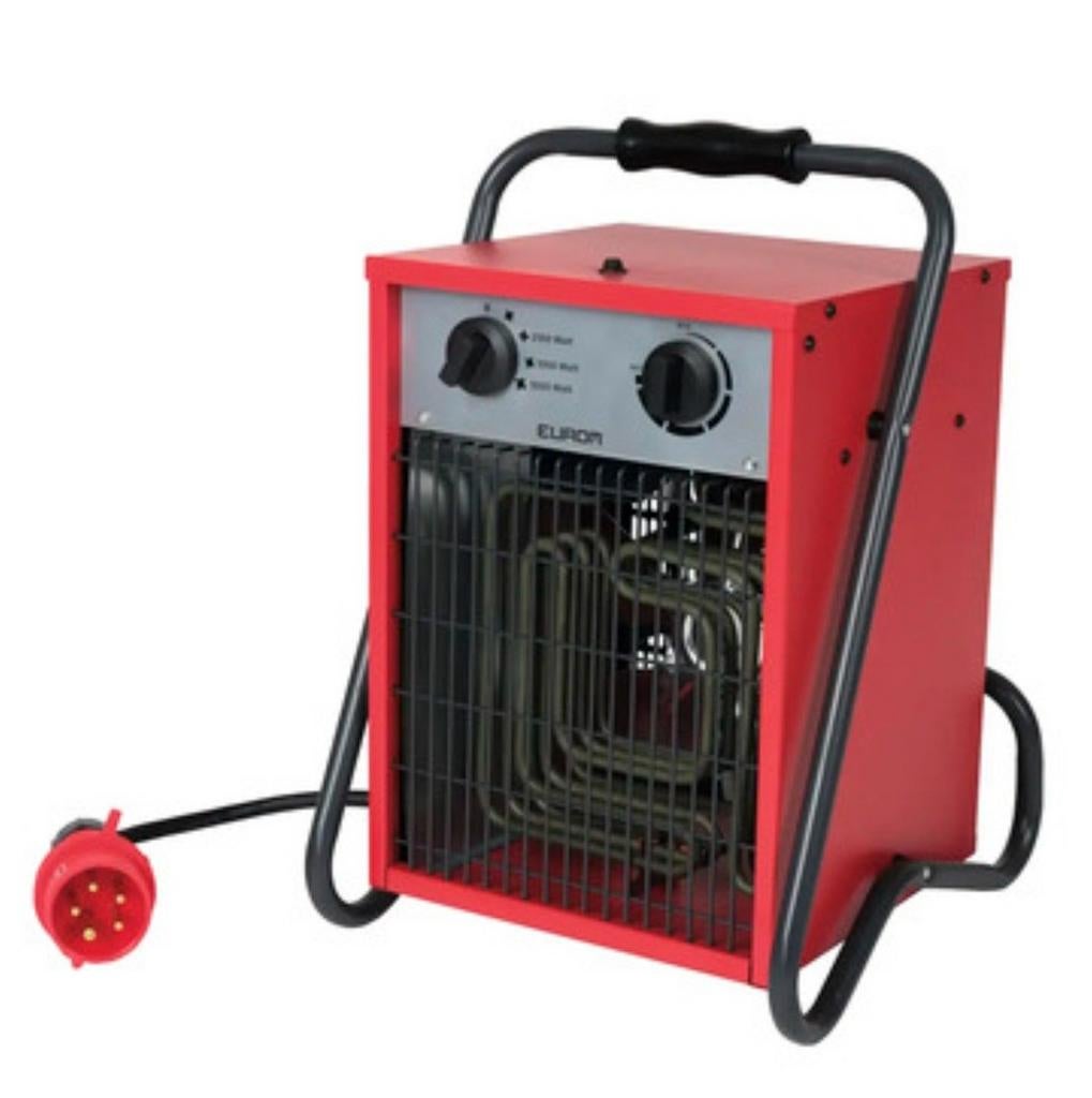 EUROM EK5001 WERKPLAATSKACHEL/HEATER 5000 Watt NIEUW IN DOOS, 30 tot 80 cm, Minder dan 60 cm, Ophalen of Verzenden, 800 watt of meer