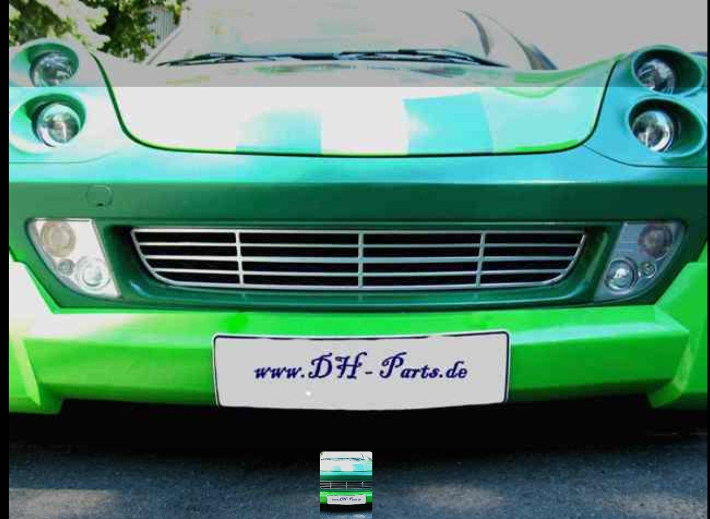 Grille voor Smart Roadster - Nieuw, Voor, Nieuw, Ophalen of Verzenden, Bumper