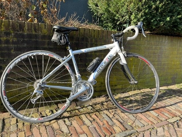 racefiets, Fietsen en Brommers, Fietsen | Racefietsen, Gebruikt, 26 inch, Velgrem, Aluminium