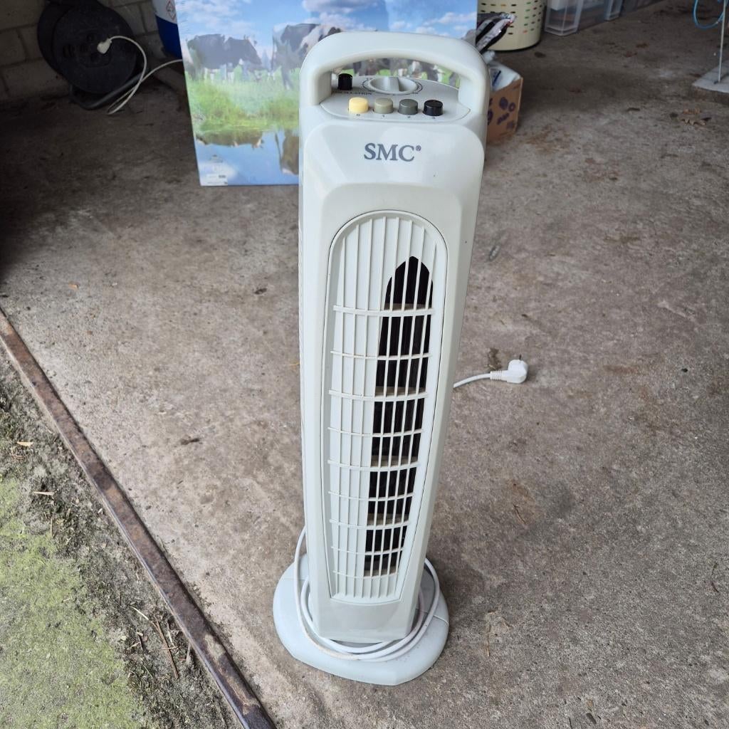 ventilator met tijdklok, Ophalen, Gebruikt, Kabel of Snoer