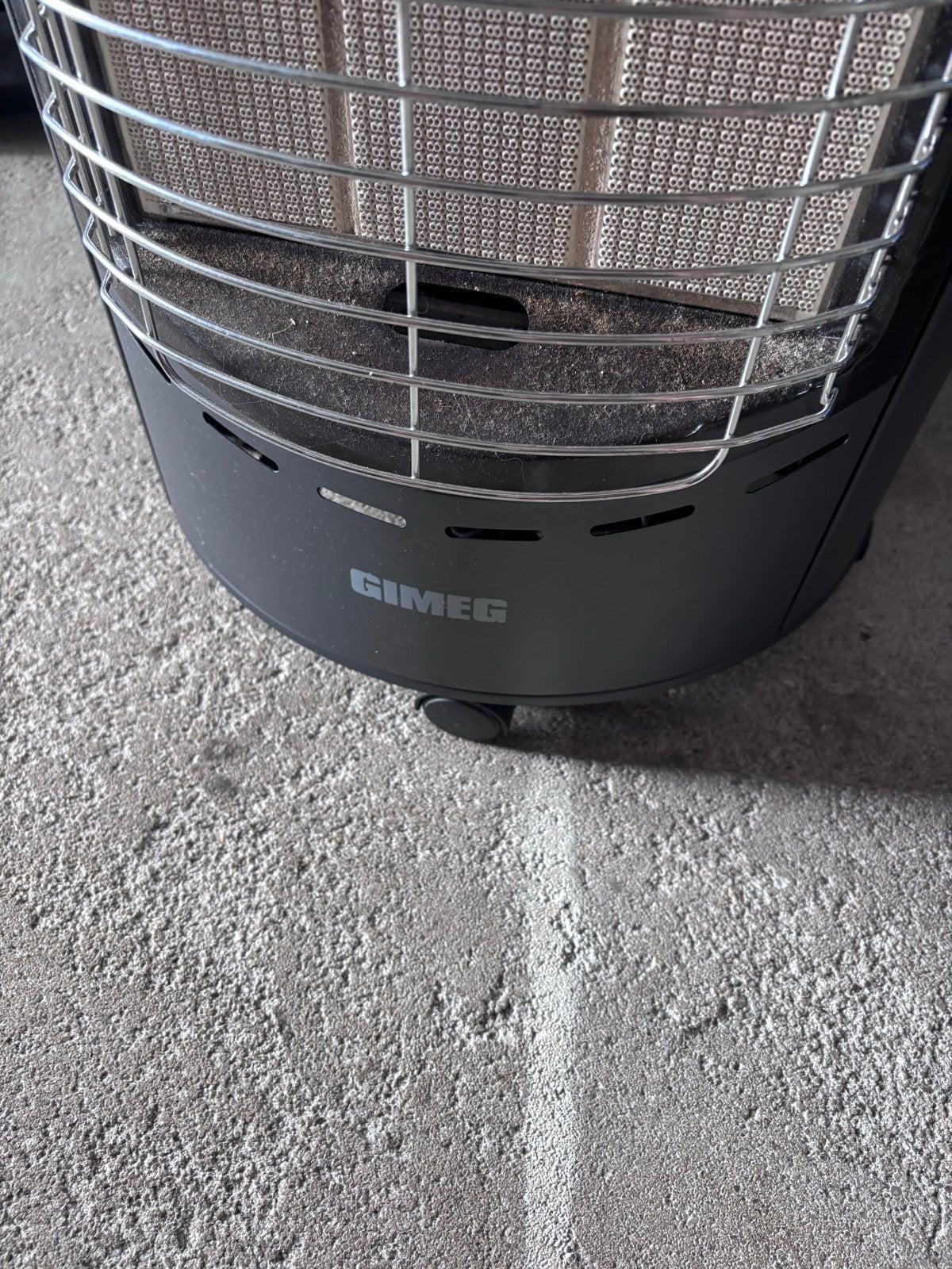 Gimeg Gaskachel - Vrijstaand en Mobiel, Huis en Inrichting, Kachels, Ophalen, Gas, Zo goed als nieuw, Vrijstaand