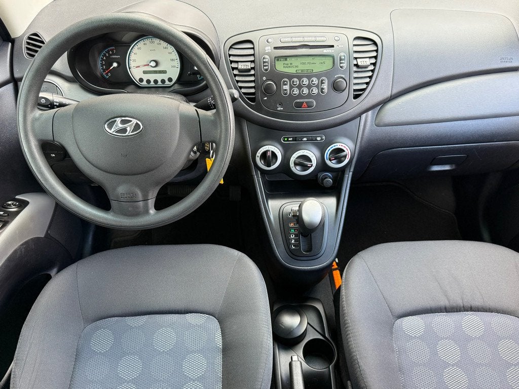 Hyundai I10 1.1 Dynamic Cool AUTOMAAT | AIRCO | 79dkm NAP, Auto's, Hyundai, Stof, Gebruikt, 4 cilinders, Blauw