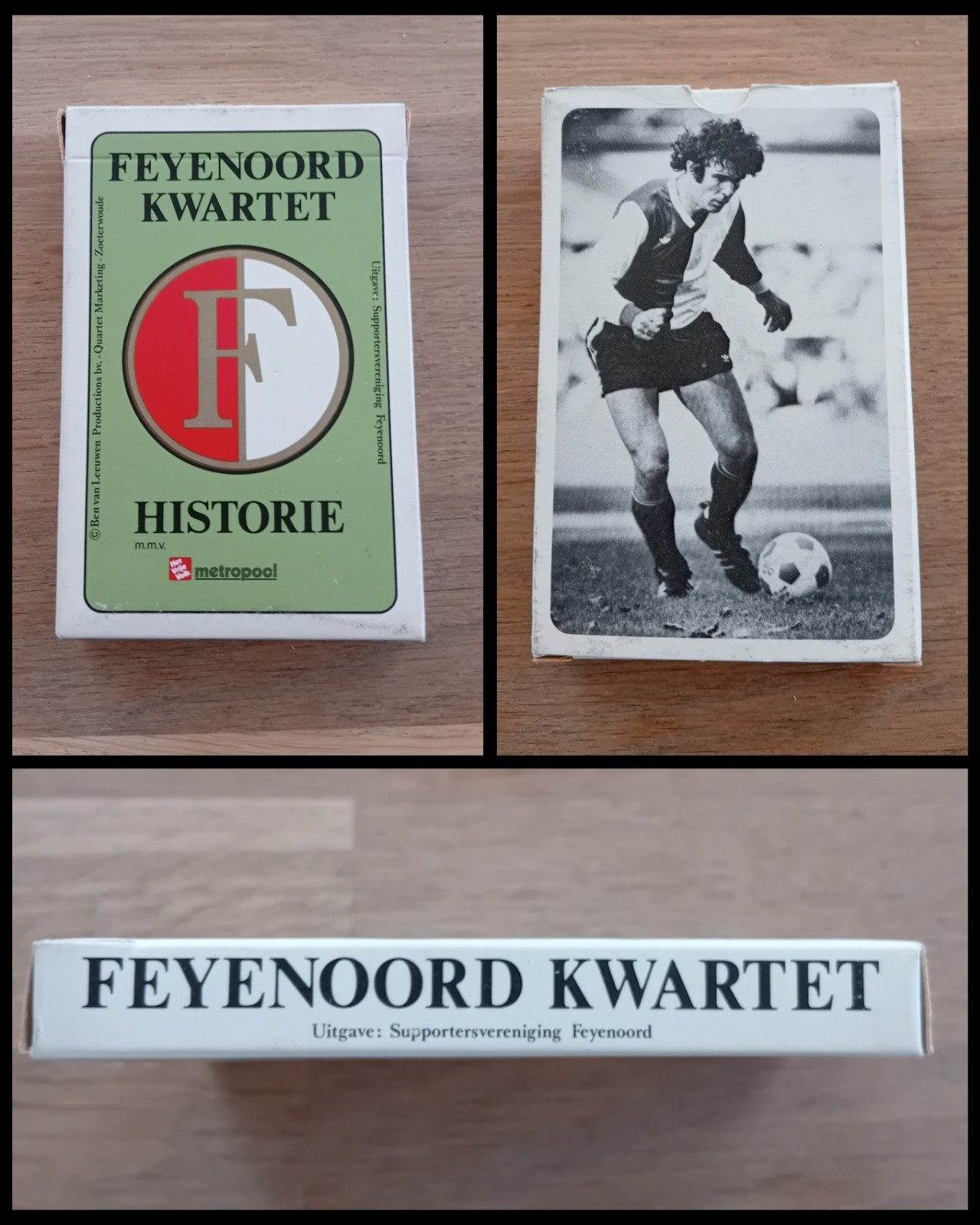 Feyenoord kwartet historie, Ophalen of Verzenden, Zo goed als nieuw, Feyenoord, Overige typen