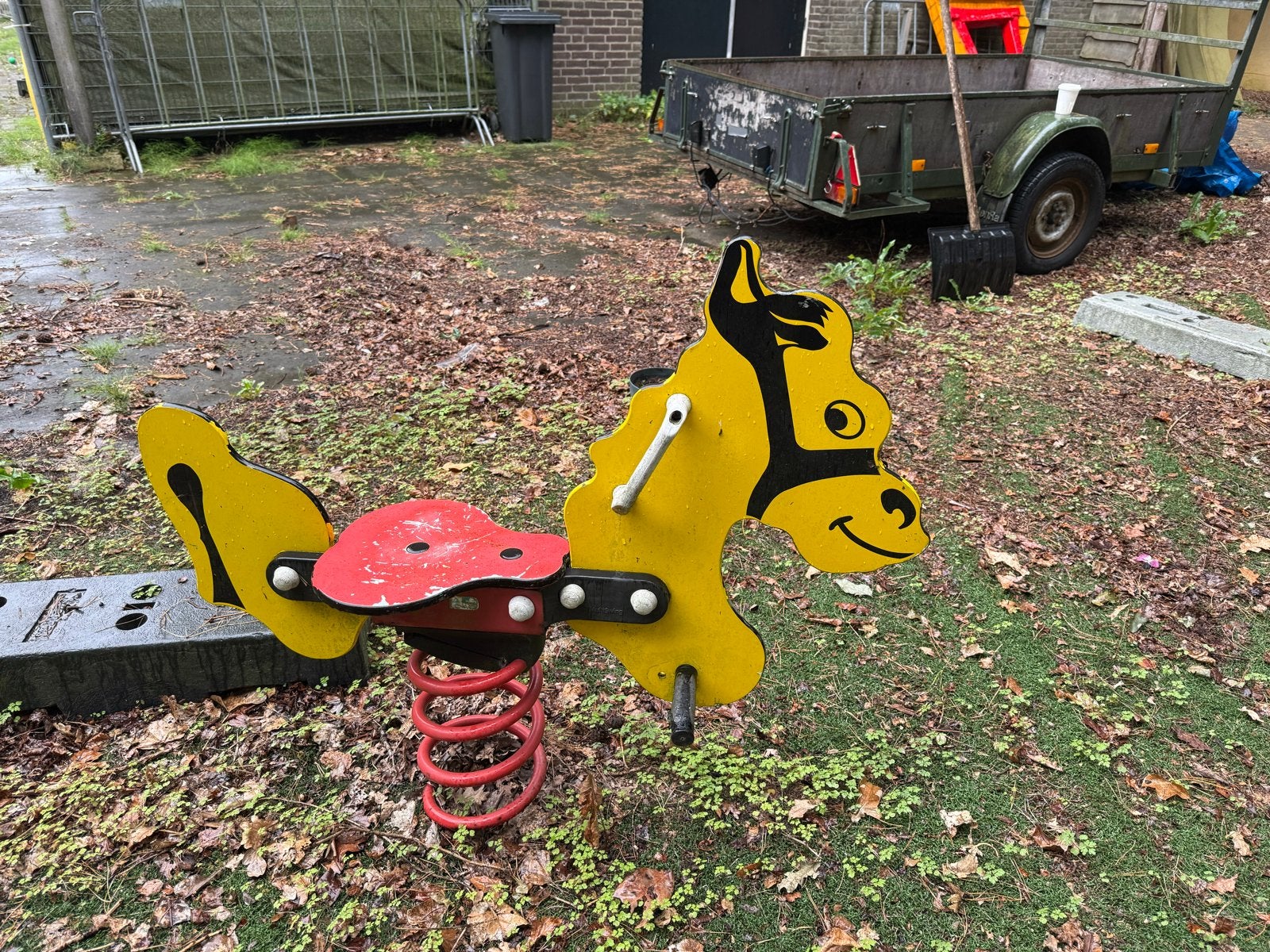 Wipkip paardje - zelf ophalen in Bussum, Ophalen of Verzenden, Gebruikt