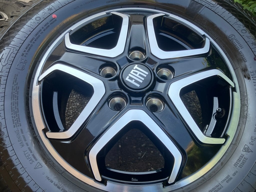 NIEUWE Fiat Ducato light 5x130 velgen allseason banden 3PMSF, Auto-onderdelen, Ophalen, Bestelwagen, 16 inch, Banden en Velgen