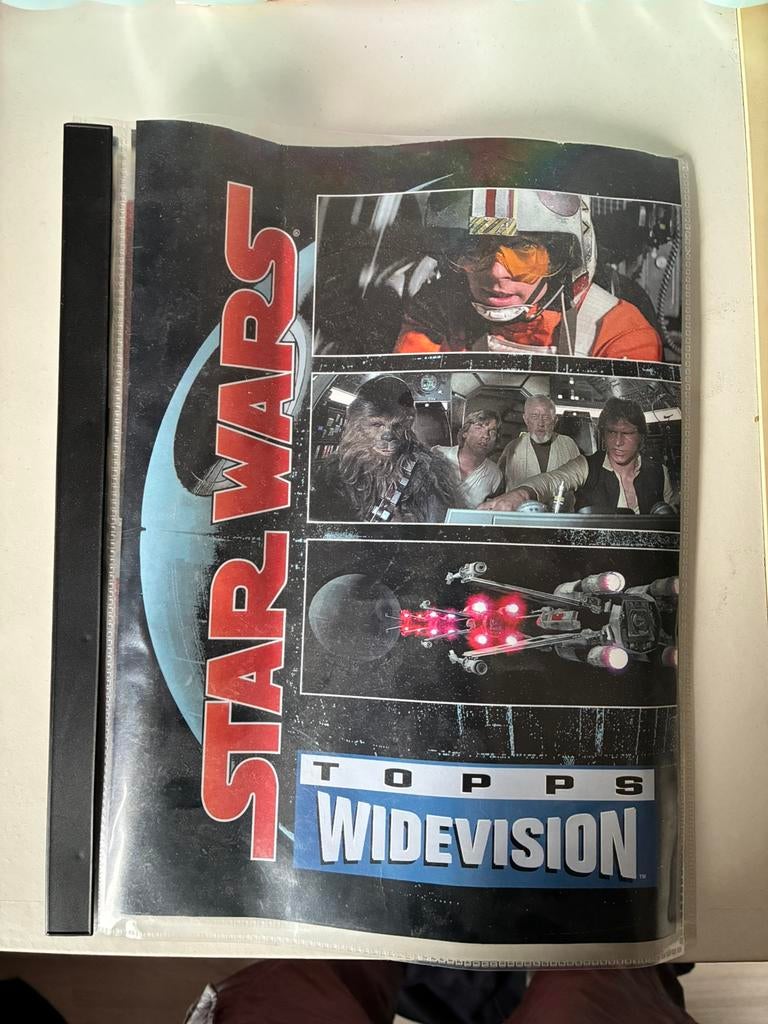 Topps widevision star wars verzamel kaarten, Ophalen of Verzenden, Zo goed als nieuw, Actiefiguurtje