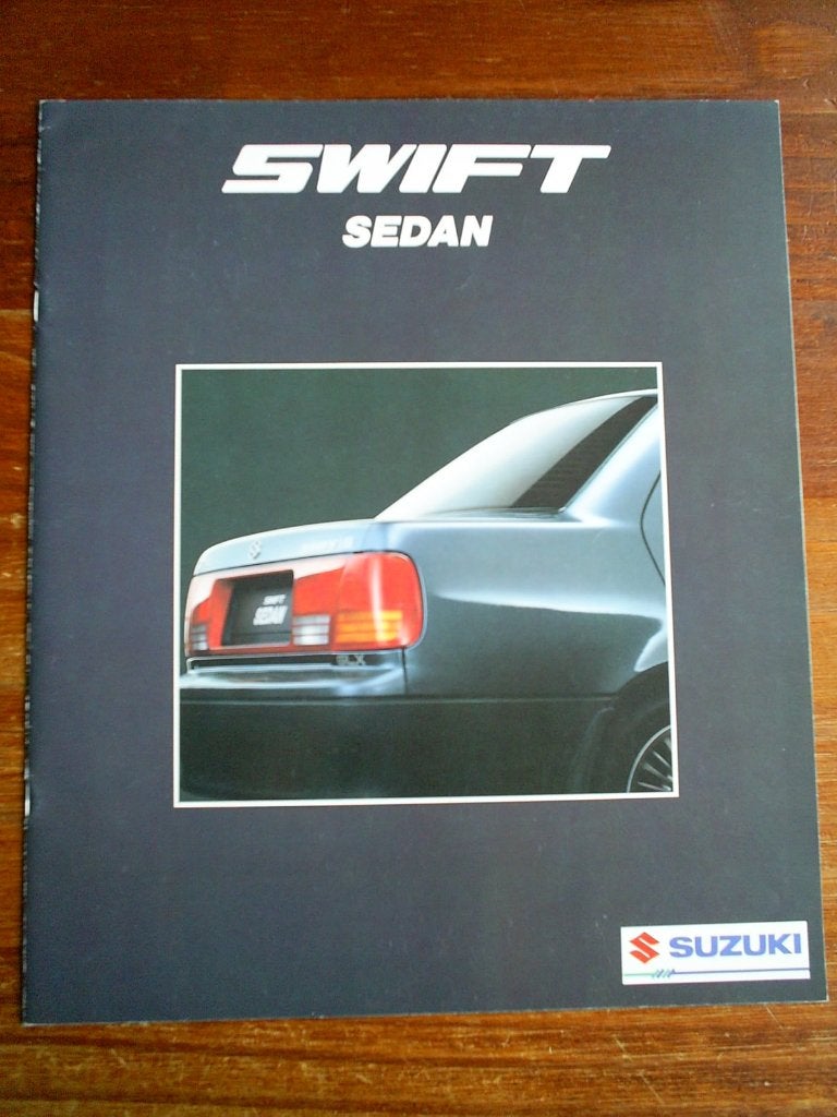Suzuki Swift Sedan [ 1 / 1990 ], Ophalen of Verzenden, Zo goed als nieuw, Overige merken