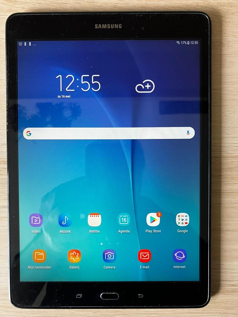 Tablet samsung Galaxy Tab A SM T550, Computers en Software, Android Tablets, Gebruikt, Galaxy Tab A SM T550, 16 GB, Wi-Fi