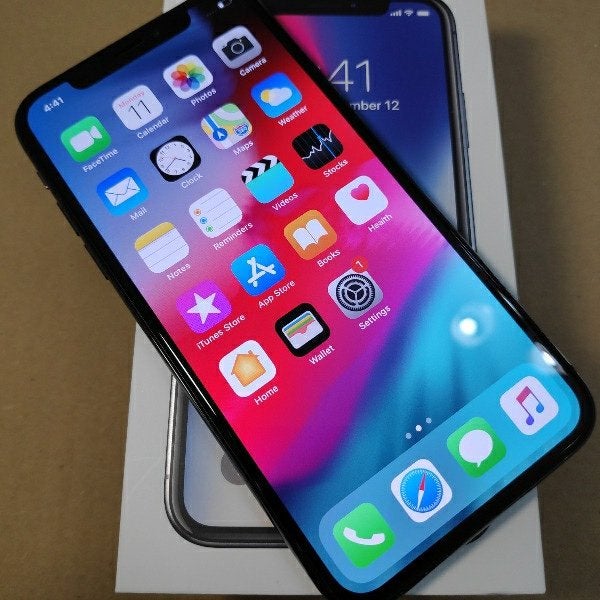 Apple iphone X  256 GB space gray nieuwstaat garantie, Ophalen, ., Overige typen, Zo goed als nieuw