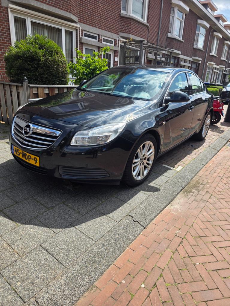 Opel Insignia 2.0 Turbo 162KW 4-DRS AUT 2010 Zwart, 1998 cc, Beige, 4 cilinders, Zwart