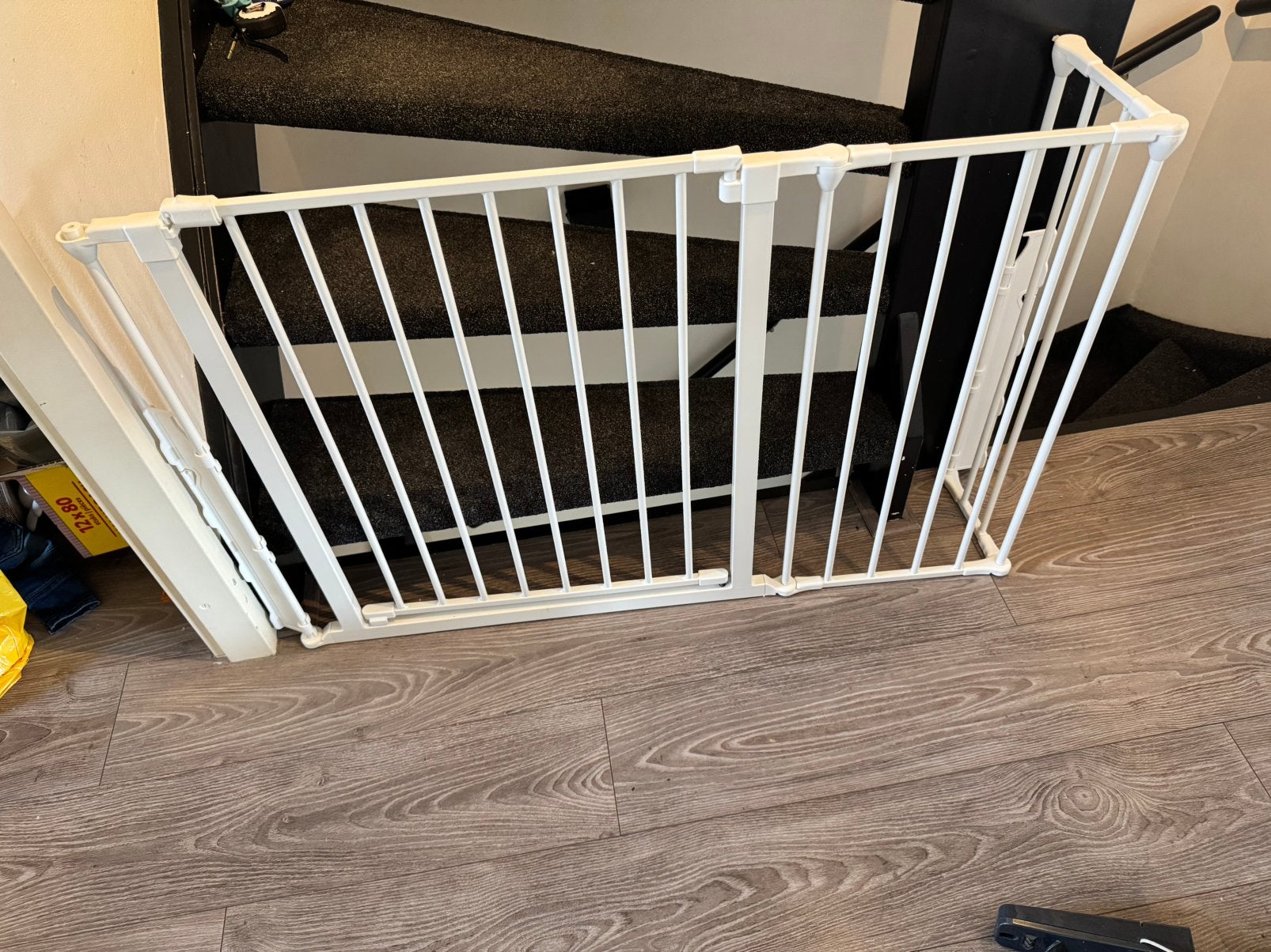 2x Traphek babydan flex + 1x traphek flexifit, Kinderen en Baby's, Traphekjes, Ophalen, Zo goed als nieuw, Metaal of IJzer, 115 cm of meer