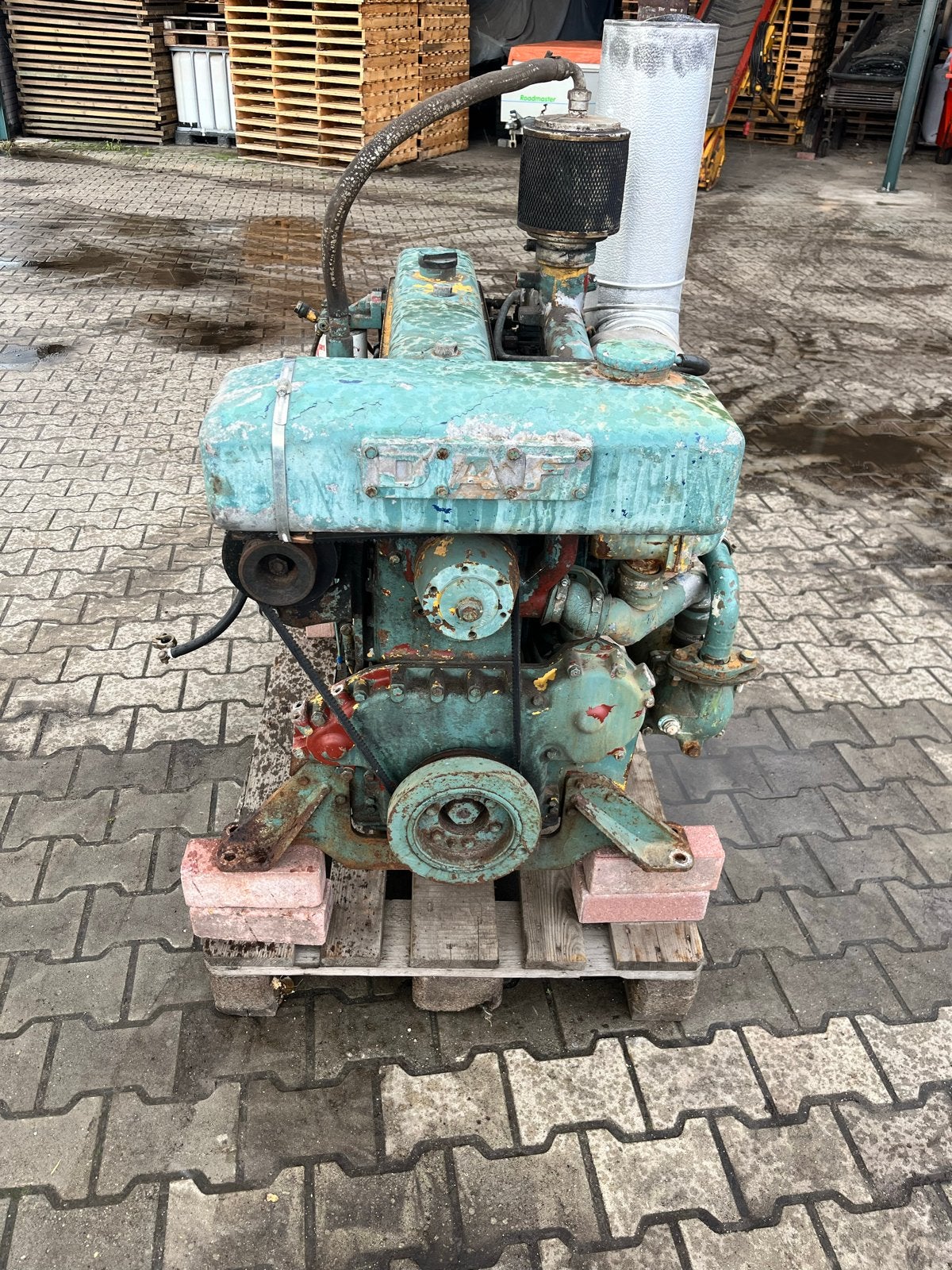 DAF motor, Ophalen, Gebruikt, Dieselmotor