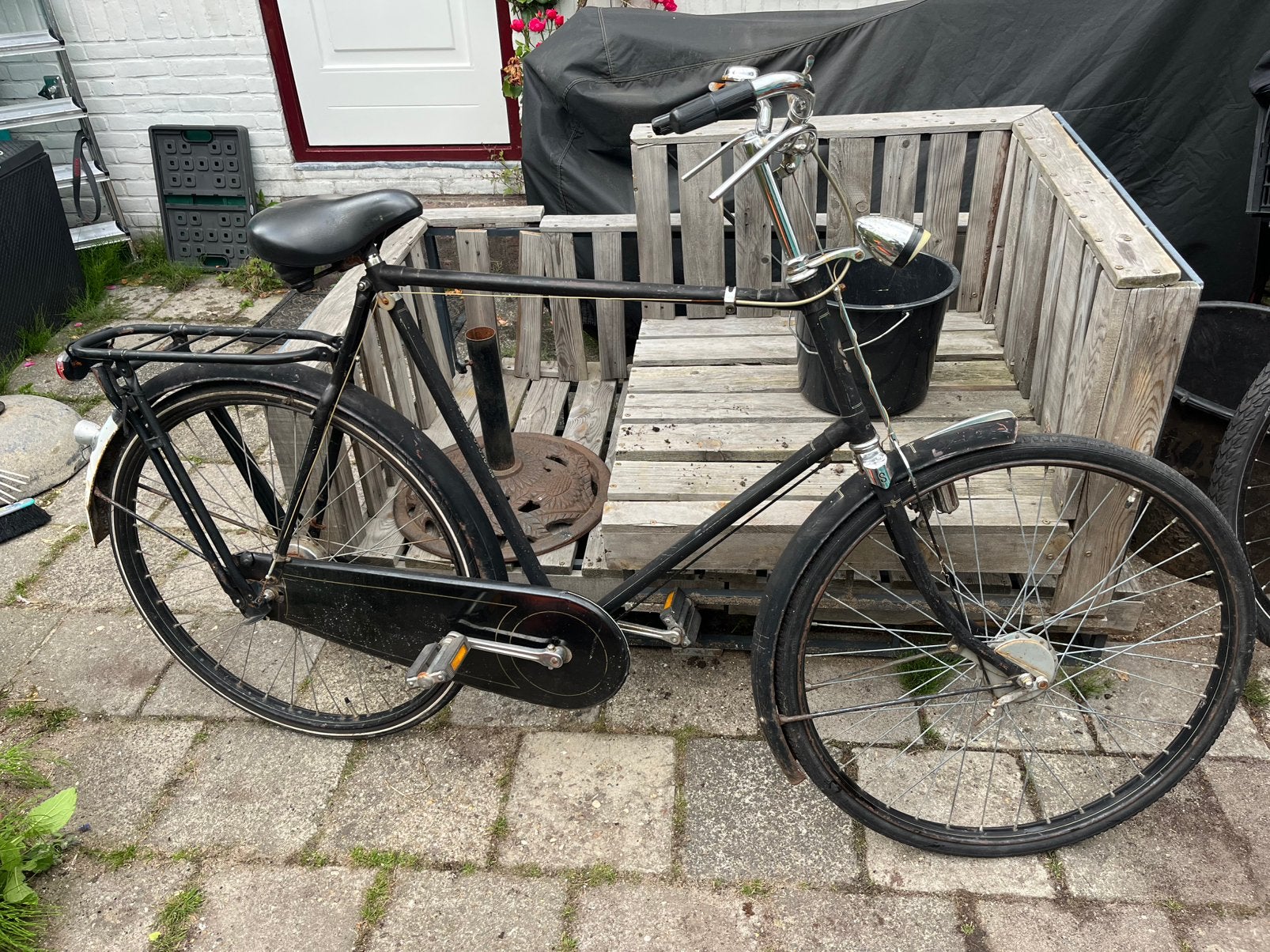Simplex herenfiets, Ophalen