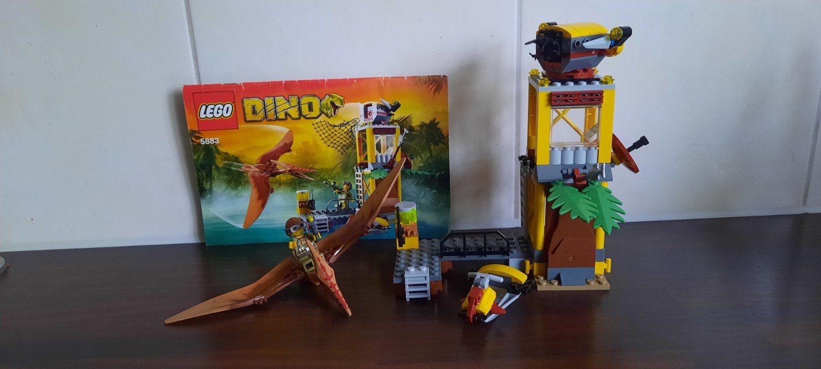 Lego 5883 - dino pteranodon toren - incl orginele doos, Kinderen en Baby's, Speelgoed | Duplo en Lego, Overige thema's, Ophalen of Verzenden