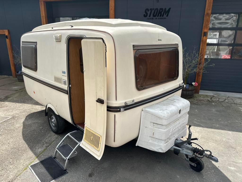 Lander Graziella 401 Caravan met luifel, Overige merken, Standaardzit, Bedrijf, Tot en met 3