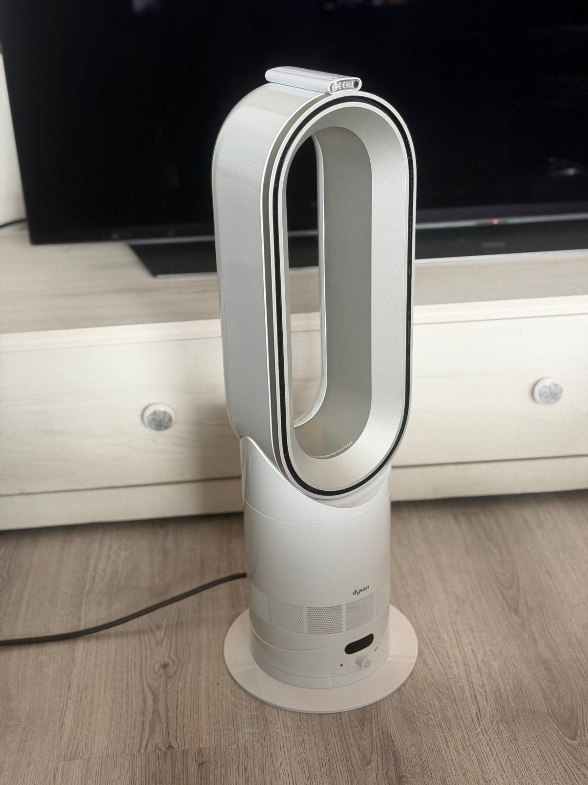 Dyson Hot + Cool HF1 - Zo goed als nieuw, Witgoed en Apparatuur, Ventilatoren, Ophalen of Verzenden, Ventilator met afstandsbediening