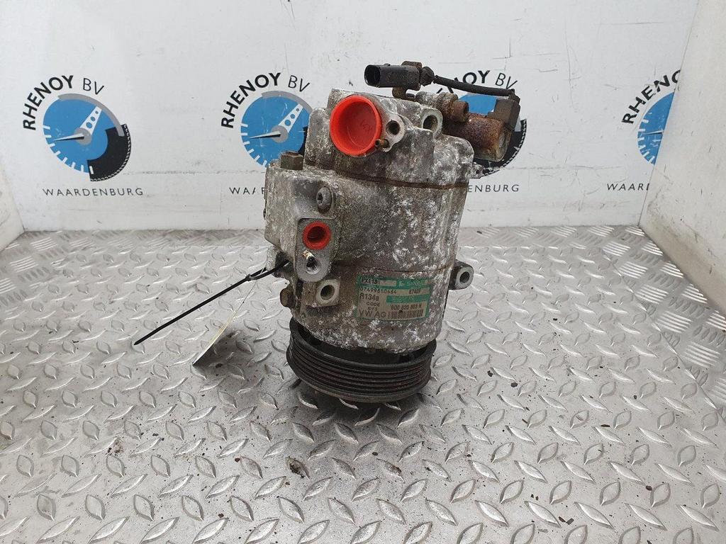 VOLKSWAGEN POLO 1.4-16V Turijn AIRCO COMPRESSOR / AIRCOPOMP, Auto-onderdelen, Airco en Verwarming, Ophalen of Verzenden, Gebruikt